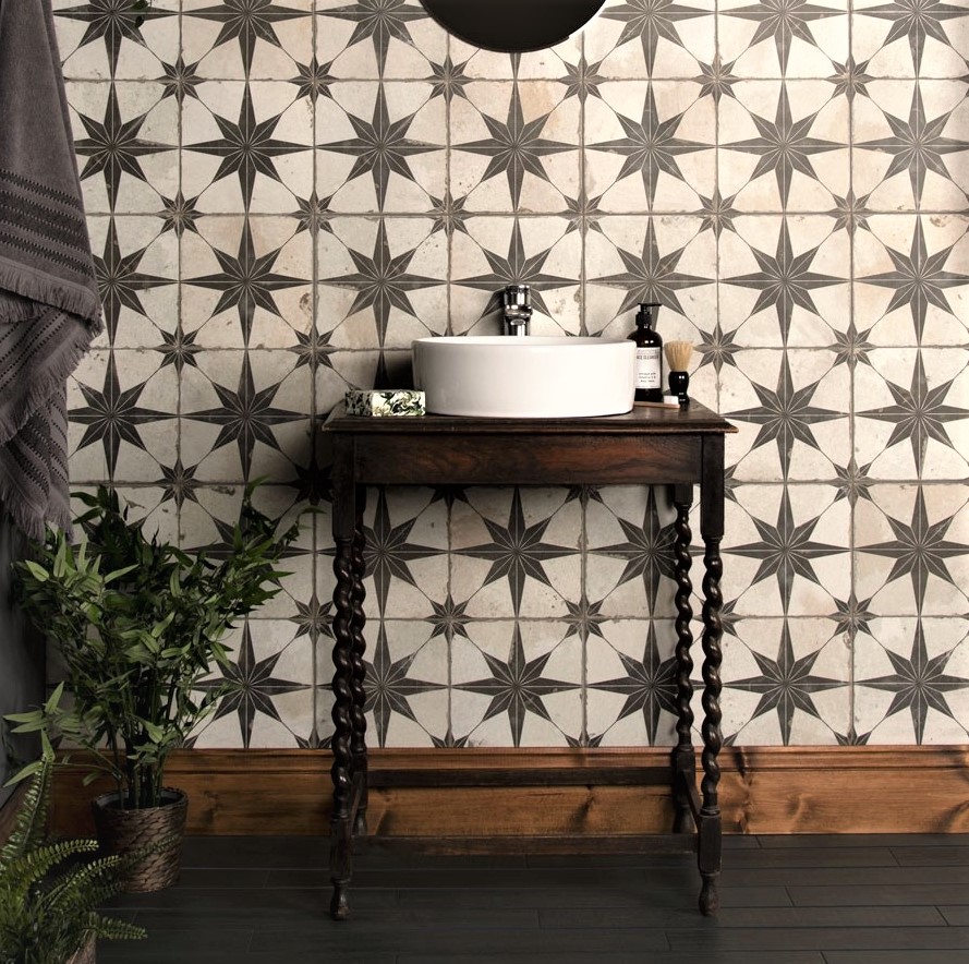 Canis Black Ceramic Tiles £36.00 per m2 Great value