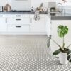 Ronda grey vinyl flooring