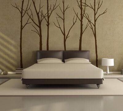 Winter Trees Wall Stickers adhesive