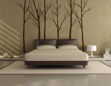 Winter Trees Wall Stickers adhesive