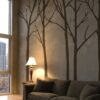 Brown Winter Wall Stickers UK