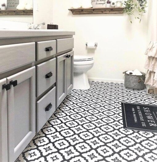 Comet Vinyl Floor Tiles Update your floor with peel and stick vinyl