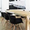 Charles Eames Dining Chairs Black