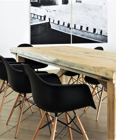 Charles Eames Dining Chairs Black