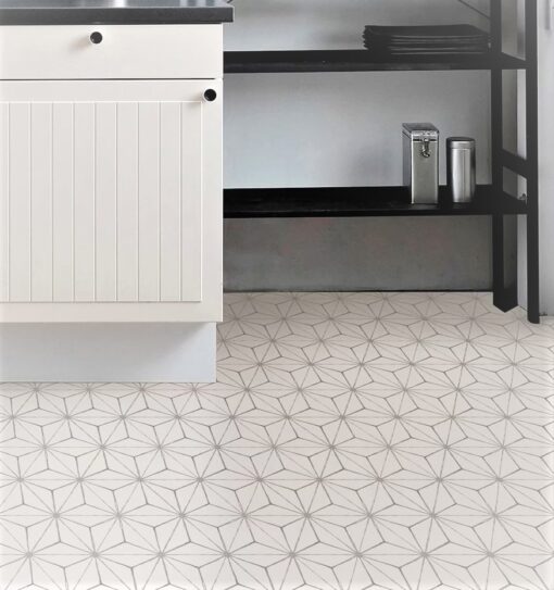 Kikko Vinyl Floor Tiles kitchen