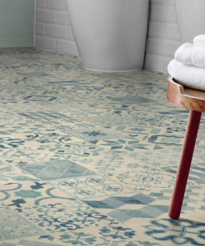 blue sheet vinyl flooring raval