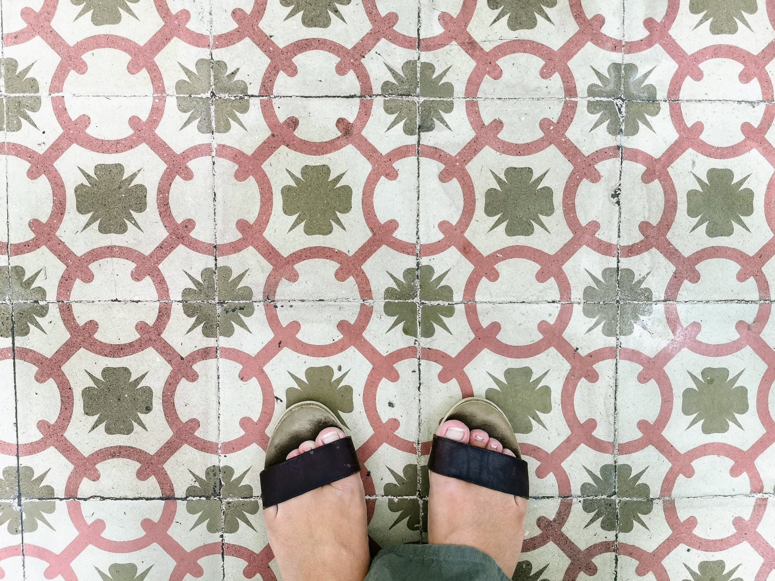 Finding inspiration for vinyl floor tiles in traditional Spanish interiors Zazous Vinyl Flooring