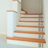 Stair Numbers Wall Sticker