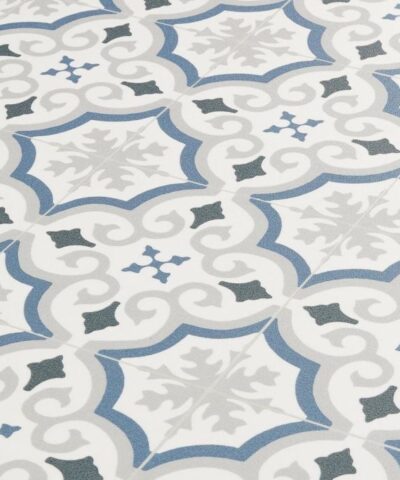 Cuenca Blue Sheet Vinyl Flooring