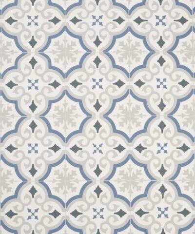 Cuenca Blue Sheet Vinyl Flooring