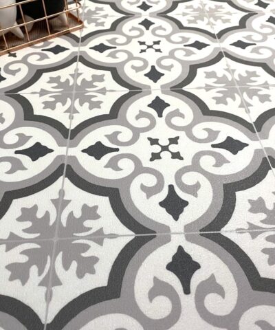 Cuenca Grey Sheet Vinyl Flooring
