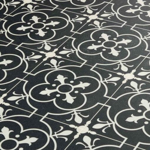 Ruskin Black Sheet Vinyl Flooring