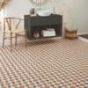 Edwardian Star Terracotta vinyl flooring
