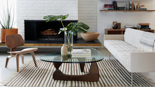 Noguchi style coffee table 2