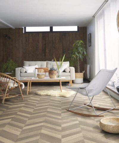 Chevron Sheet Vinyl FLooring