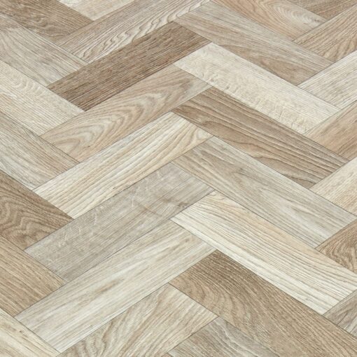 Herringbone Chevron Sheet Vinyl Flooring