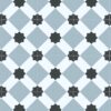 Edwardian Star Green Sheet Vinyl Flooring