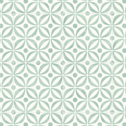 mid century light green sheet vinyl flooring