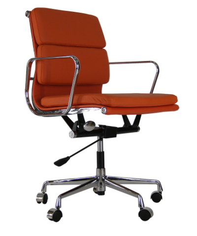 Dark Orange Eames Style EA217 Chair