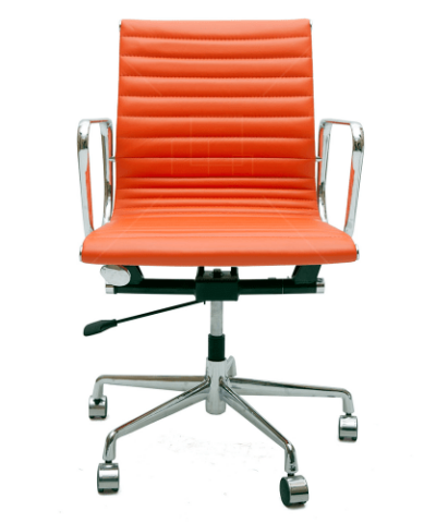 Orange Eames EA 117 Office Chair