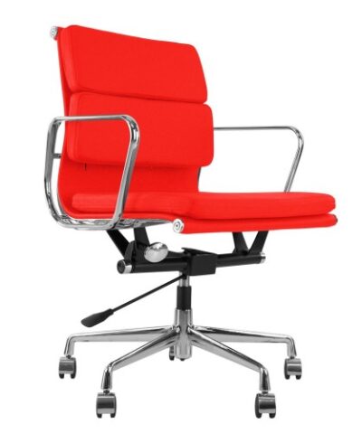 Red Eames Style EA217 Chair