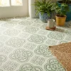 Orleans Green Sheet Vinyl Flooring