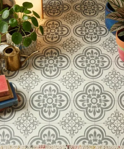 Orleans Grey Sheet Vinyl Flooring