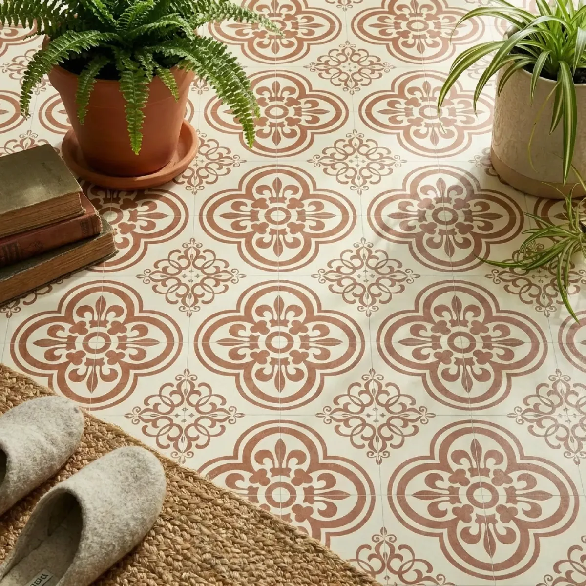 orleans red sheet vinyl flooring 2