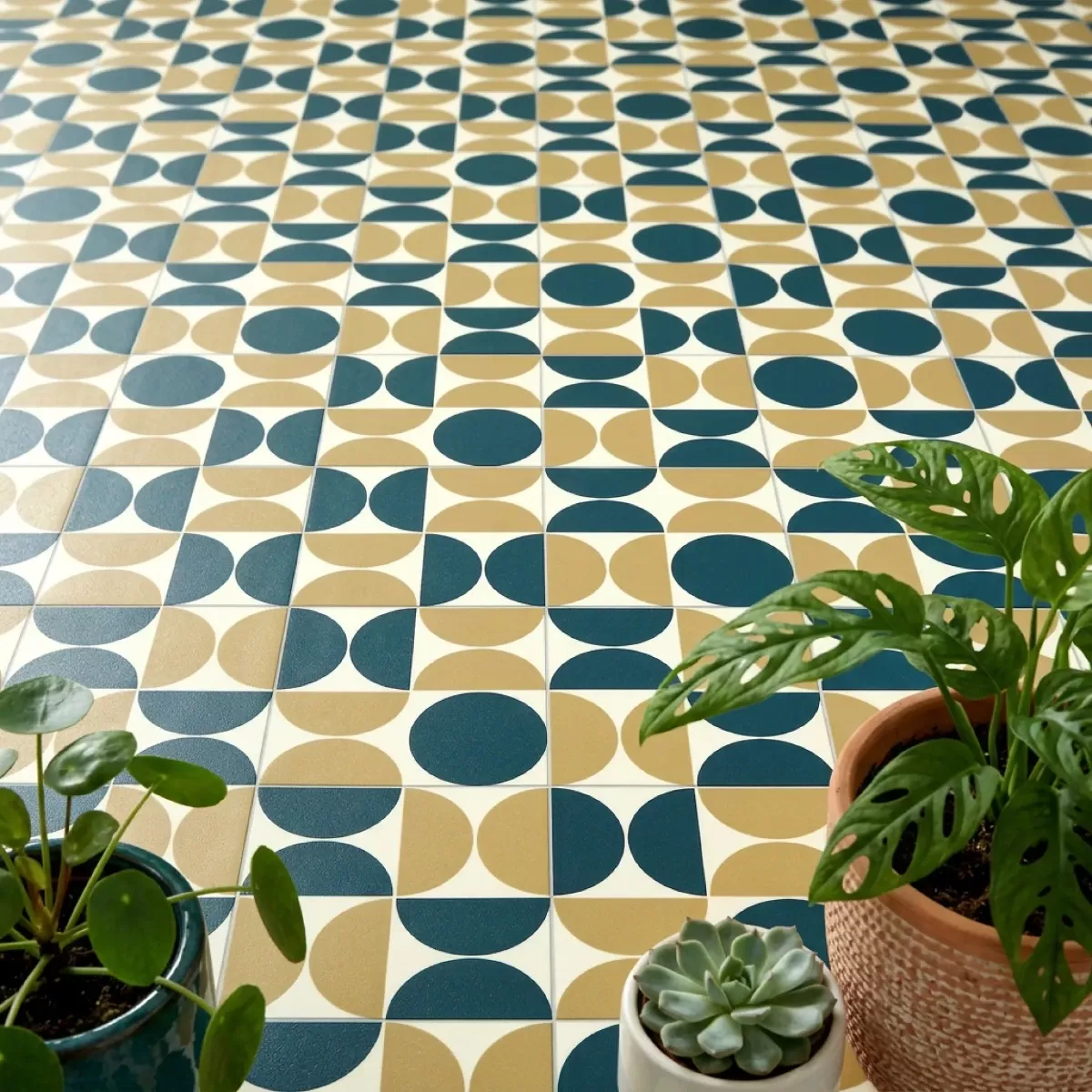 MCM Sunset Sheet Vinyl Flooring 2